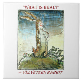 The Velveteen Rabbit by Margery Williams  Ceramic Tile