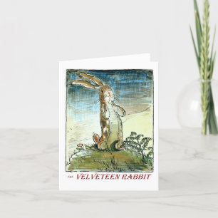 The Velveteen Rabbit - What is Real? - Notecard