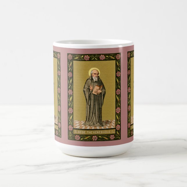The Venerable Bede Preaching (P 008) Coffee Mug (Center)