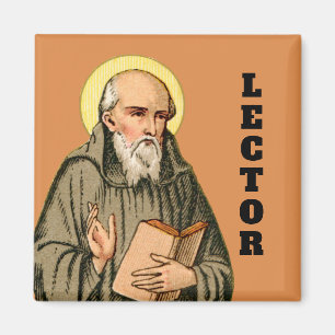 The Venerable Bede Preaching (P 008) Magnet