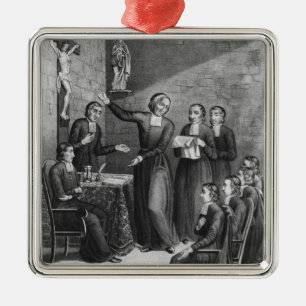 The Venerable Saint Jean-Baptiste de La Salle Metal Ornament