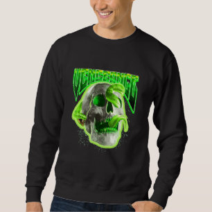 The Vengeance Skull Snake - Sad Aesthetic Edgy Str Sweatshirt