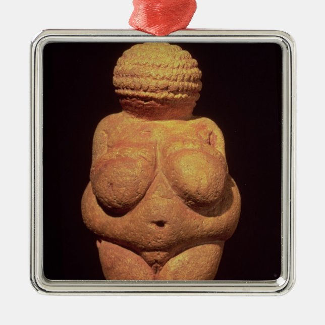 The Venus of Willendorf, Fertility Symbol Metal Ornament (Front)