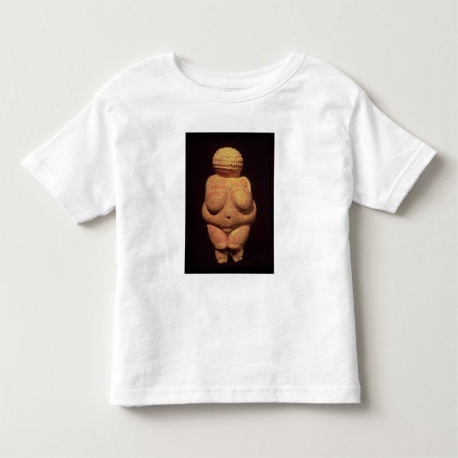The Venus of Willendorf, Fertility Symbol Toddler T-Shirt (Front)