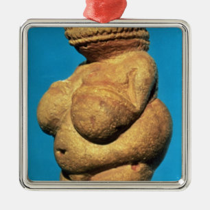 The Venus of Willendorf Metal Ornament