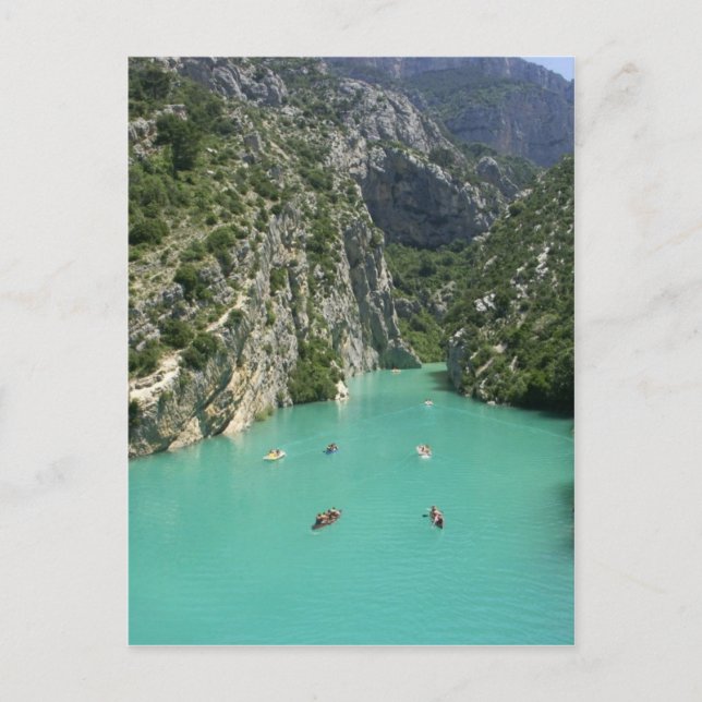 The Verdon Gorge Postcard (Front)