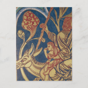 The Verduner Altar, detail of one panel border Postcard