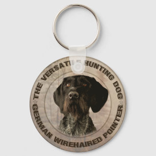 The Versatile Hunting Dog Car Magnet Classic Roun Key Ring