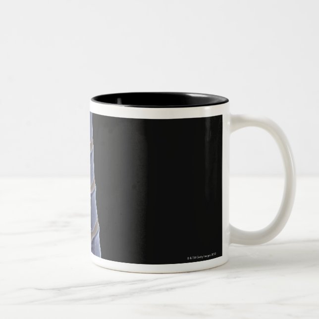 The Vertebral Column 3 Two-Tone Coffee Mug (Right)