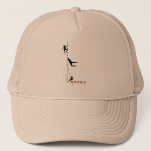 The Vertical Life - Rock Climbing Design Trucker H Hat