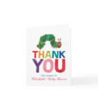 The Very Hungry Caterpillar Baby Shower Thank You
