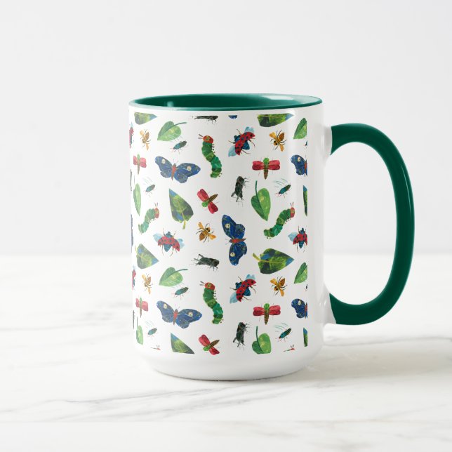 The Very Hungry Caterpillar Be Kind Pattern Mug (Right)