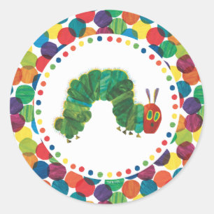 The Very Hungry Caterpillar Birthday Classic Round Sticker