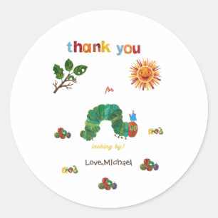 The Very Hungry Caterpillar Birthday Classic Round Sticker