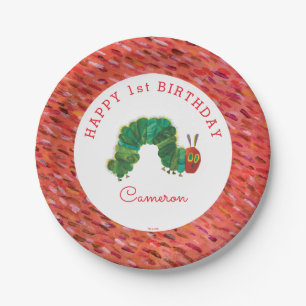 The Very Hungry Caterpillar Birthday Paper Plate