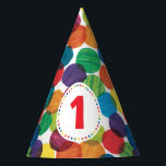 The Very Hungry Caterpillar Birthday Party Hat<br><div class="desc">Celebrate in style with The Very Hungry Caterpillar Birthday Party Hat! This festive hat brings Eric Carle’s beloved caterpillar to life, adorned with vibrant illustrations of colourful fruits, cheerful confetti, and playful party motifs. Designed to complement any Very Hungry Caterpillar-themed birthday party, these hats are perfect for making your little...</div>