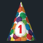 The Very Hungry Caterpillar Birthday Party Hat<br><div class="desc">Celebrate in style with The Very Hungry Caterpillar Birthday Party Hat! This festive hat brings Eric Carle’s beloved caterpillar to life, adorned with vibrant illustrations of colourful fruits, cheerful confetti, and playful party motifs. Designed to complement any Very Hungry Caterpillar-themed birthday party, these hats are perfect for making your little...</div>
