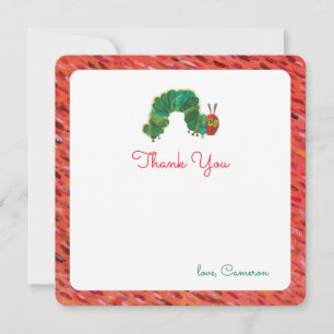 The Very Hungry Caterpillar Birthday Thank You Card