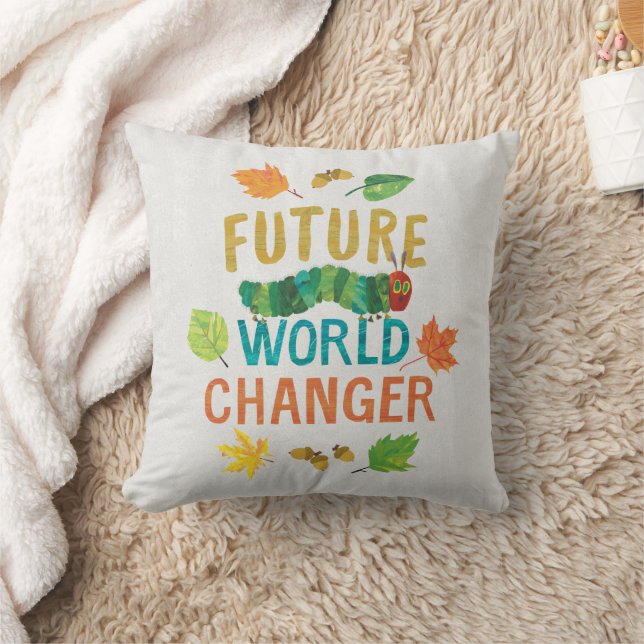 The Very Hungry Caterpillar Future World Changer Cushion (Blanket)