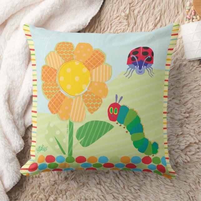 The Very Hungry Caterpillar Good Morning Sunshine Cushion (Blanket)