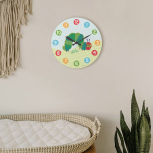 The Very Hungry Caterpillar Good Morning Sunshine Large Clock