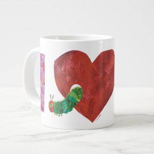 The Very Hungry Caterpillar   I Heart You Large Coffee Mug