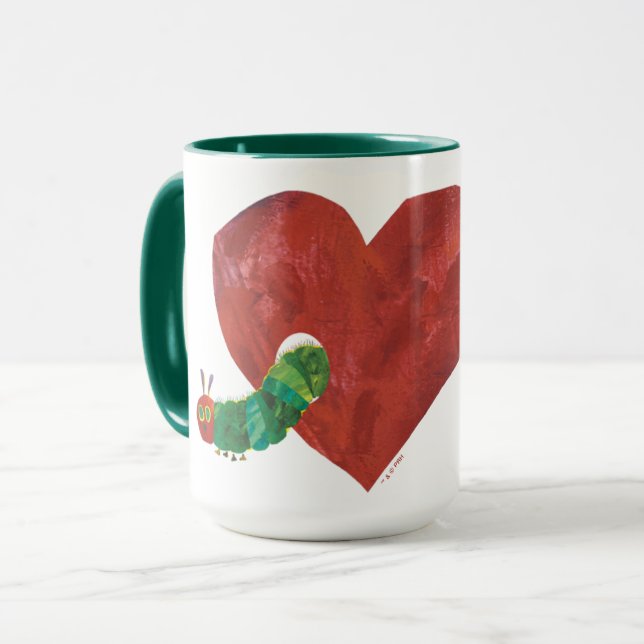 The Very Hungry Caterpillar | I Heart You Mug (Front Left)