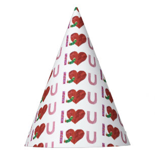 The Very Hungry Caterpillar   I Heart You Party Hat