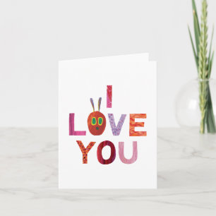 The Very Hungry Caterpillar   I Love You Holiday Card