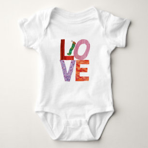 The Very Hungry Caterpillar   LOVE Baby Bodysuit