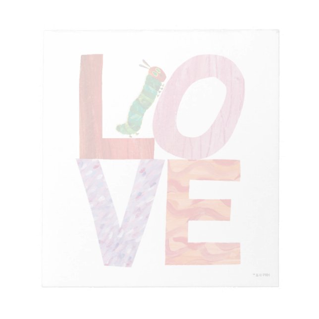 The Very Hungry Caterpillar | LOVE Notepad (Front)