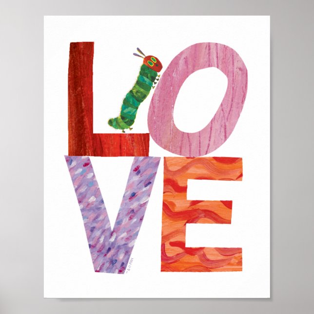 The Very Hungry Caterpillar | LOVE Poster (Front)