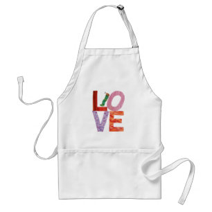 The Very Hungry Caterpillar   LOVE Standard Apron