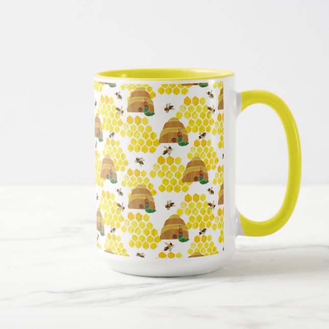 The Very Hungry Caterpillar Save the Bees Pattern Mug (Right)