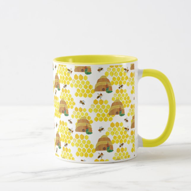 The Very Hungry Caterpillar Save the Bees Pattern Mug (Right)