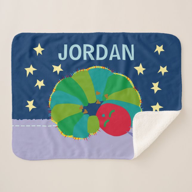 The Very Hungry Caterpillar Sweet Dreams Sherpa Blanket (Front (Horizontal))