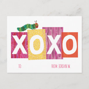 The Very Hungry Caterpillar   XOXO Holiday Postcard