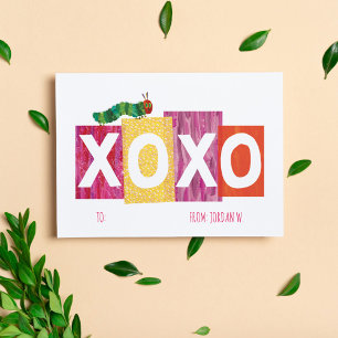 The Very Hungry Caterpillar   XOXO Note Card