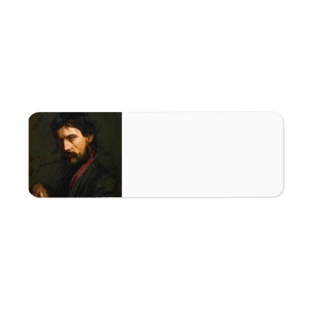 The Veteran by Thomas Eakins Return Address Label (Front)