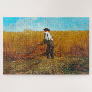 The Veteran in a New Field Winslow Homer Jigsaw Puzzle