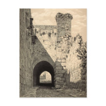 The Via Dolorosa in Jerusalem