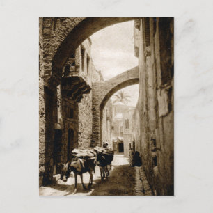 The Via Dolorosa in Jerusalem Postcard
