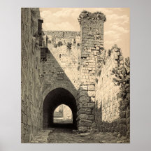 The Via Dolorosa in Jerusalem