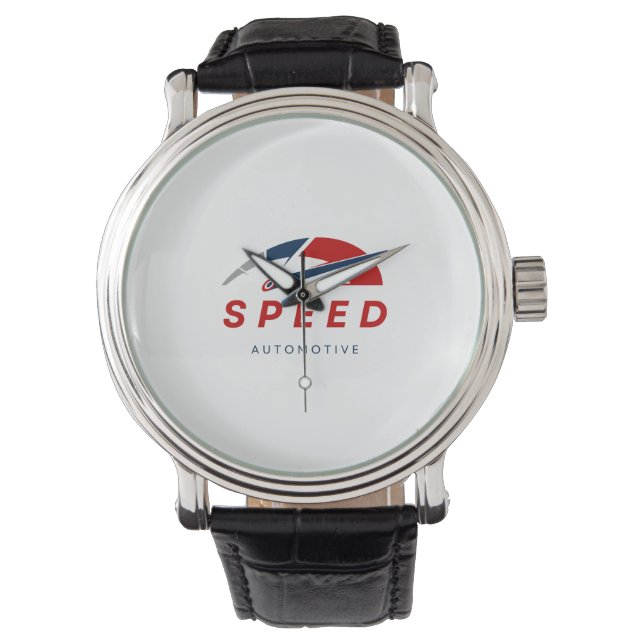 The Vibe Studio Colourful Abstract Geometric Lapto Watch (Front)