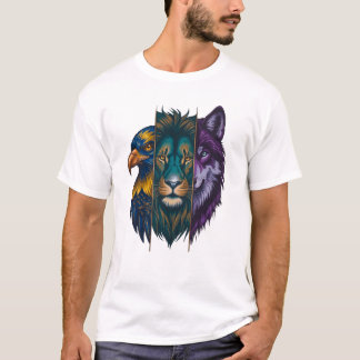 The Vibrant Wild Trio 🐾 | Men’s T-Shirt 