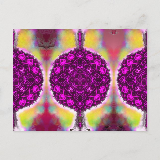 The vibration of the light postcard (Front)