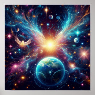 The Vibration of the Universe Poster