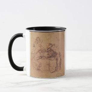 The Vices of the Prodigal Son (pen and ink on pape Mug