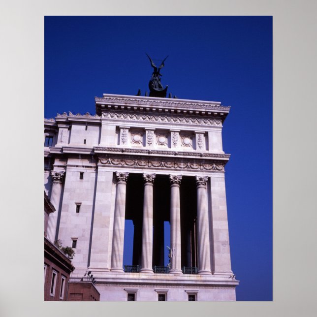 The Victor Emmanuel 2nd Monument Rome Poster (Front)
