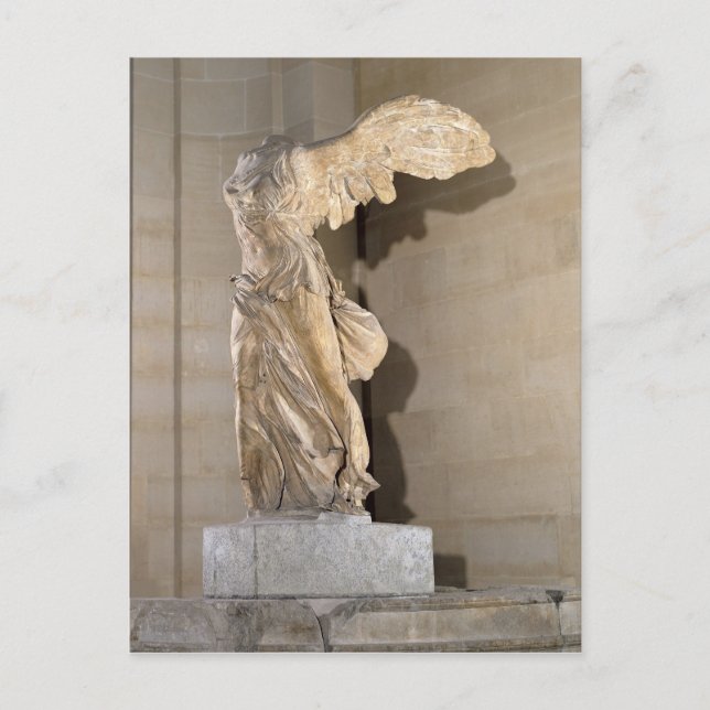 The Victory of Samothrace Postcard (Front)
